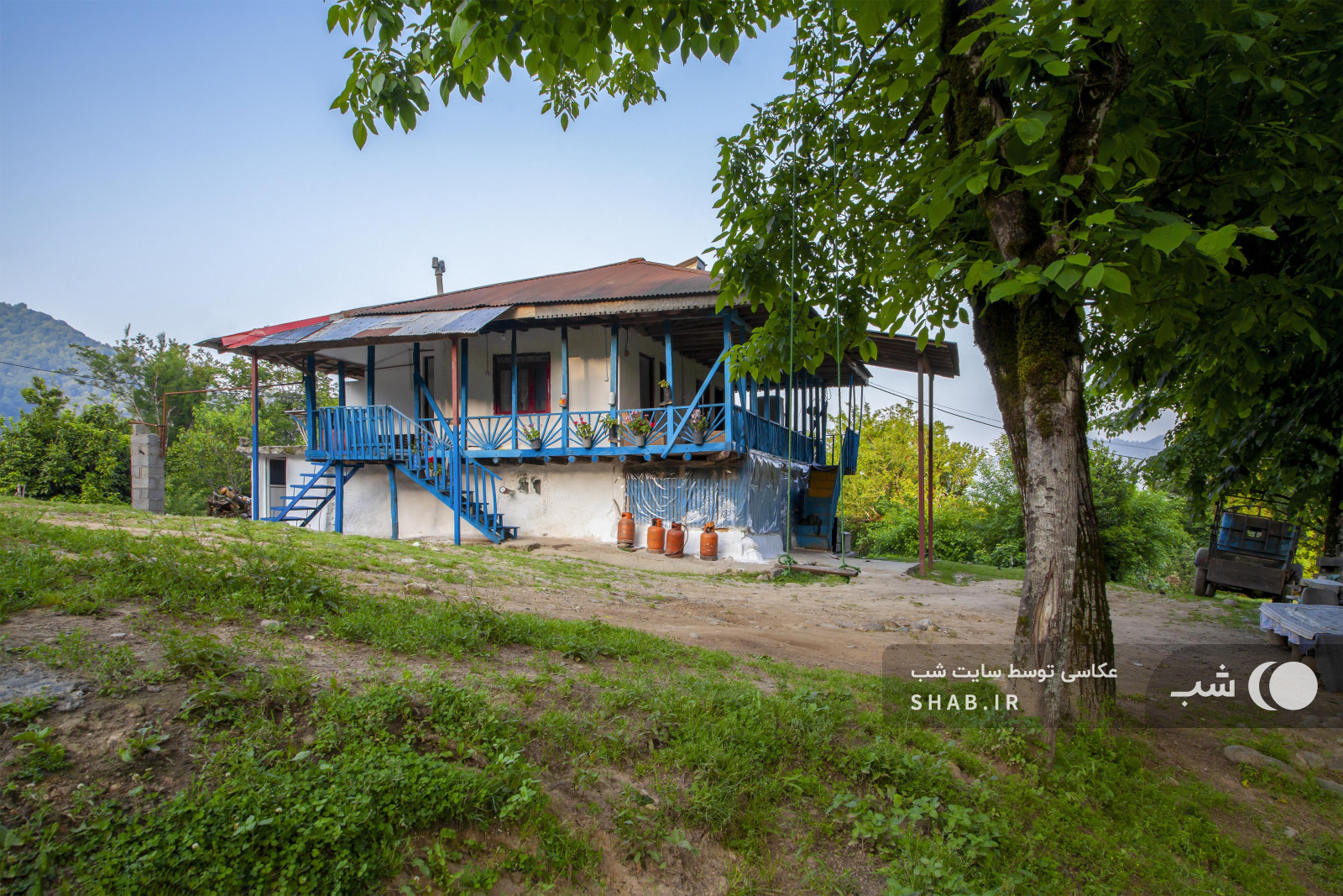 نمای کلبه