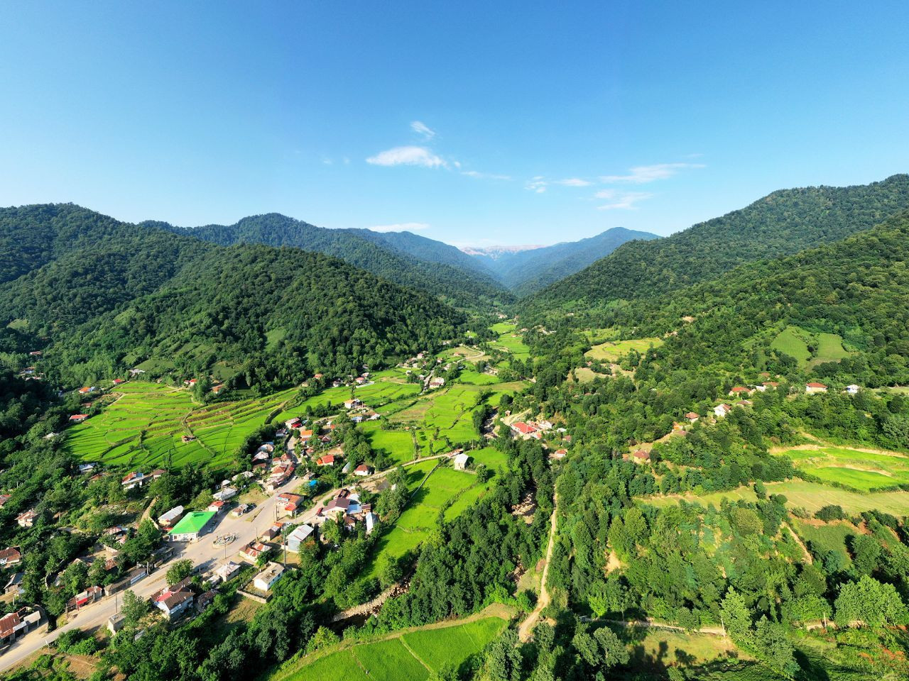 طبیعت اطراف ویلا