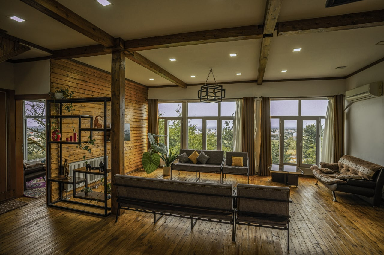 اتاق پذیرایی همکف اتاق پذیرایی همکف