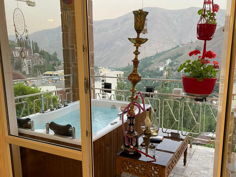 تراس با جكوزي
