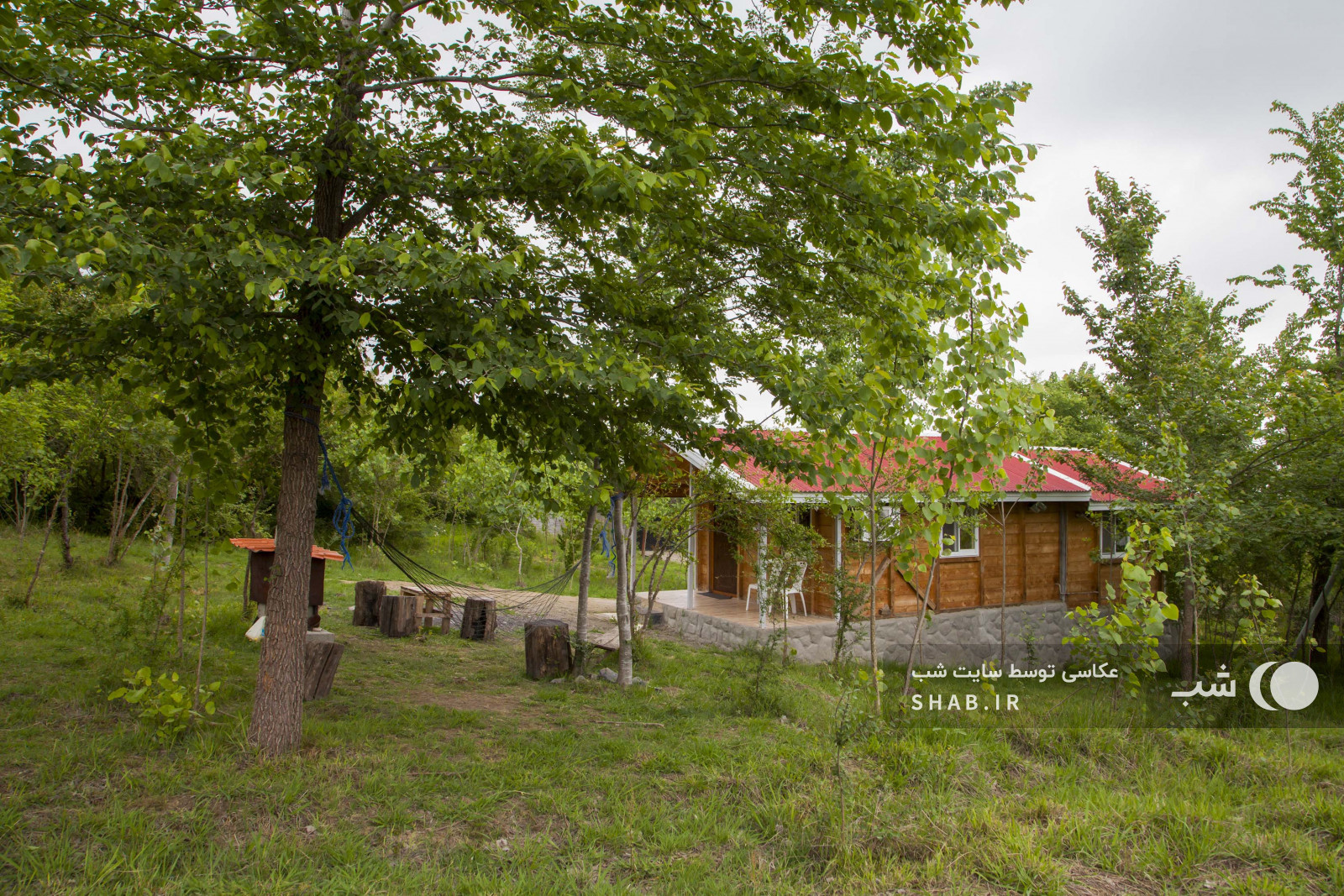 نمای کلبه