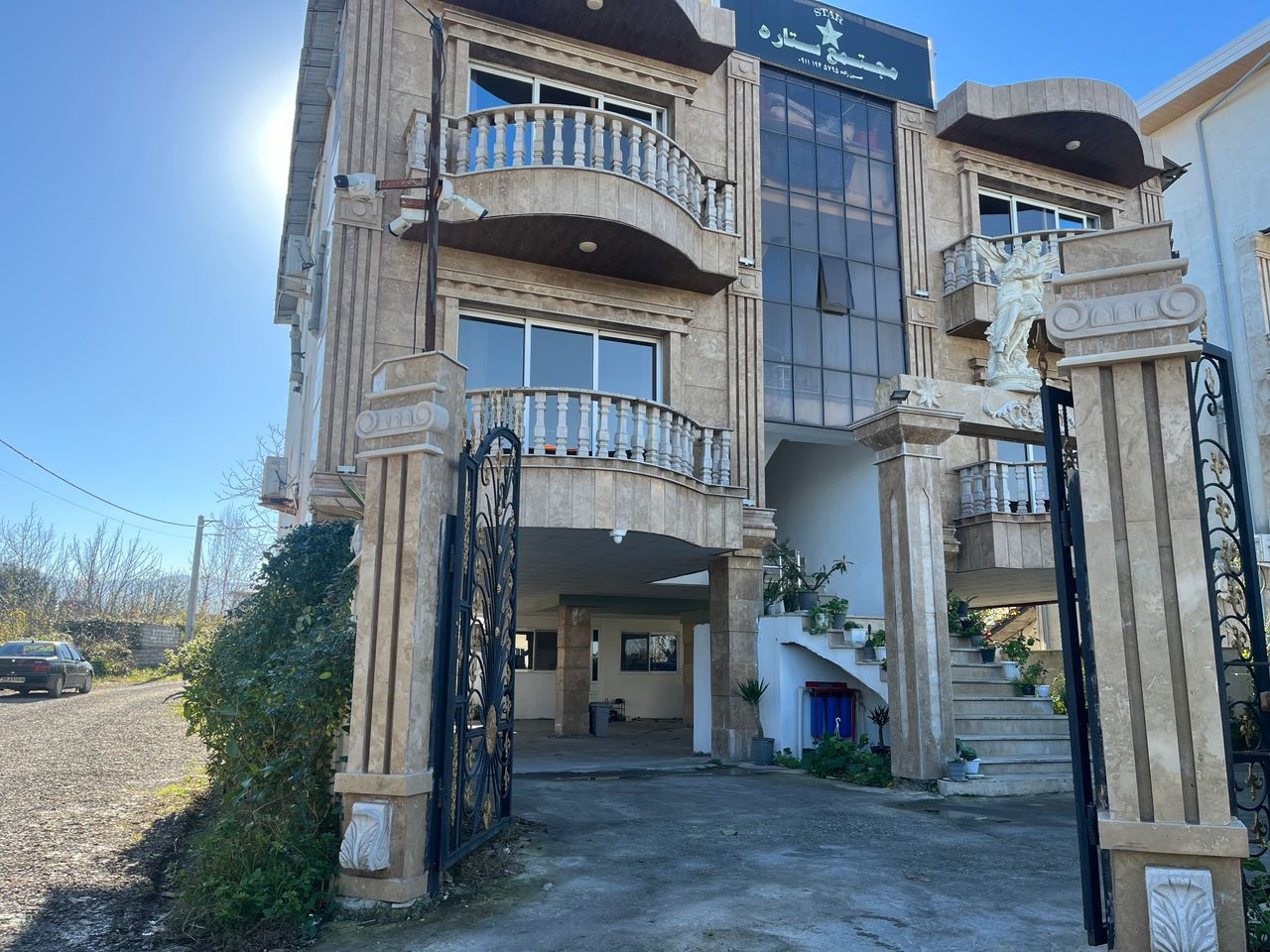 نمای آپارتمان