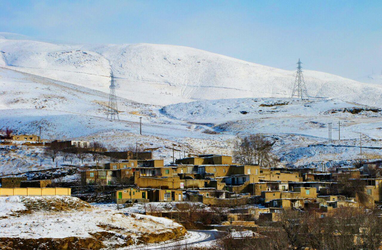 ترخین آباد در زمستان