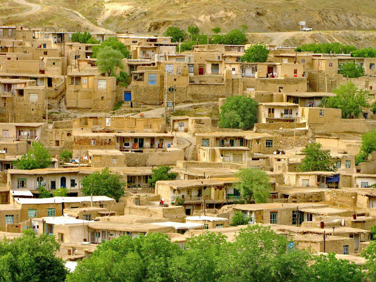 نمایی از دهکده تاریخی و گردشگری ترخین آباد