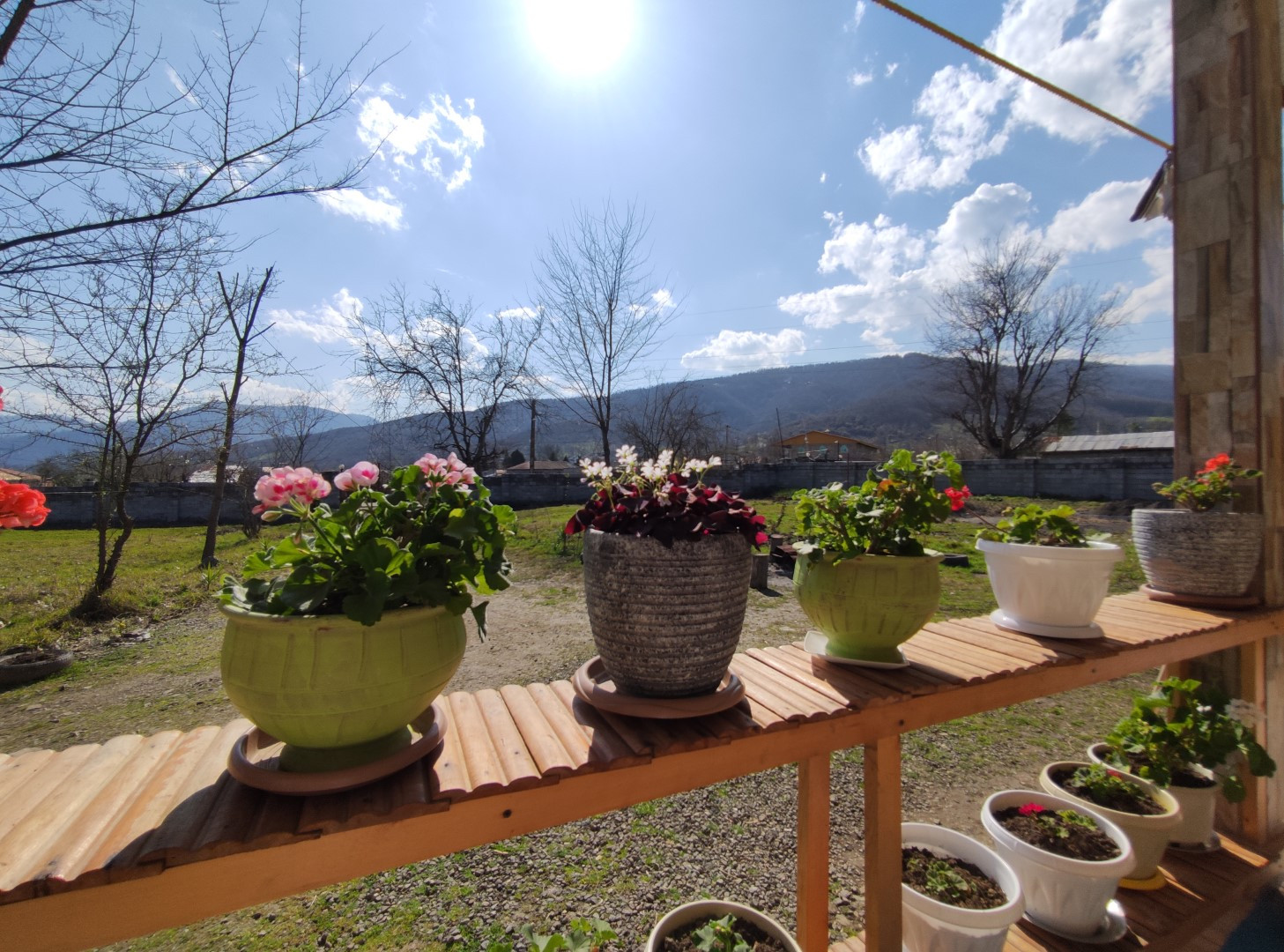 تراس حیاط اختصاصی 3600 متری