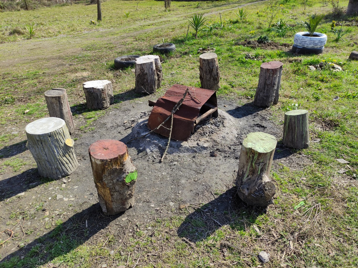 محوطه دورهمی آتش محوطه دورهمی آتش