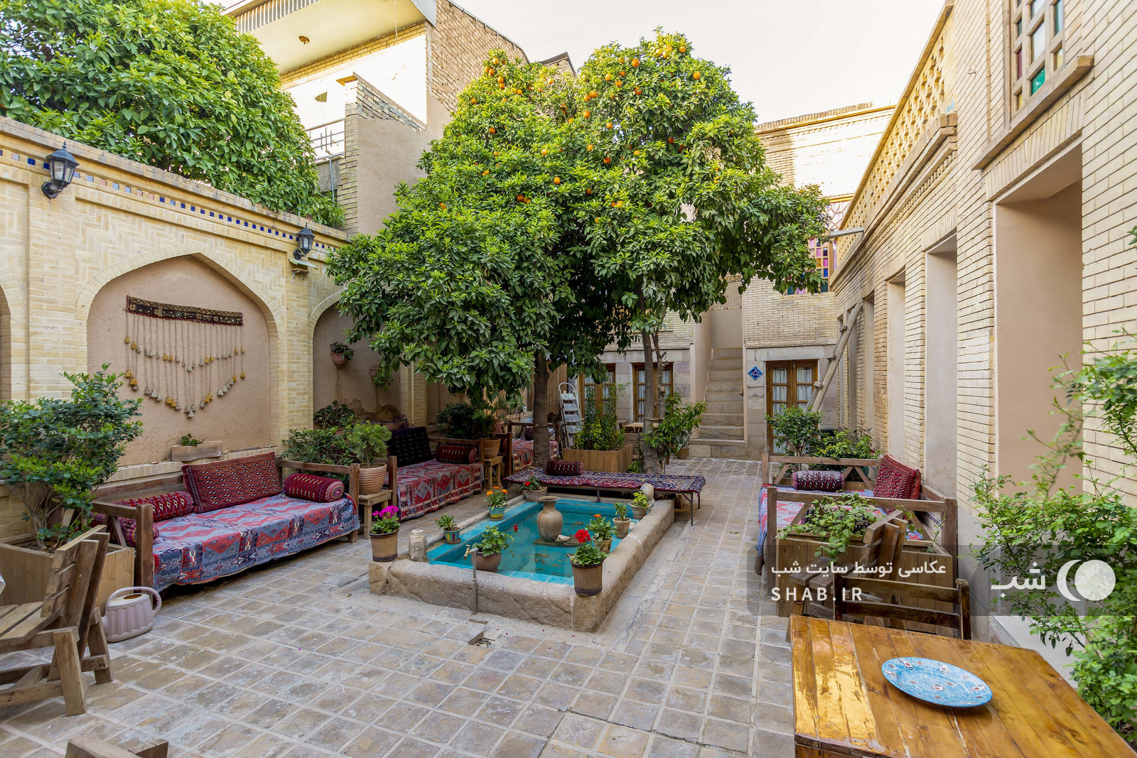 محوطه حیاط