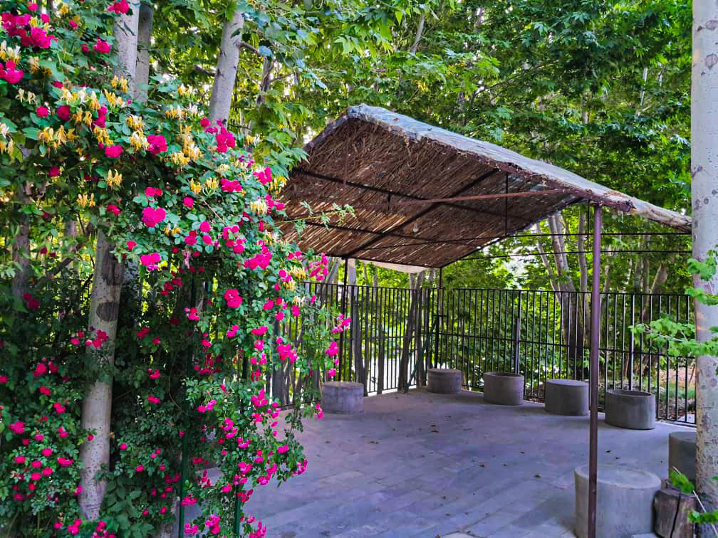 آلاچیق در فصل بهار آلاچیق در فصل بهار