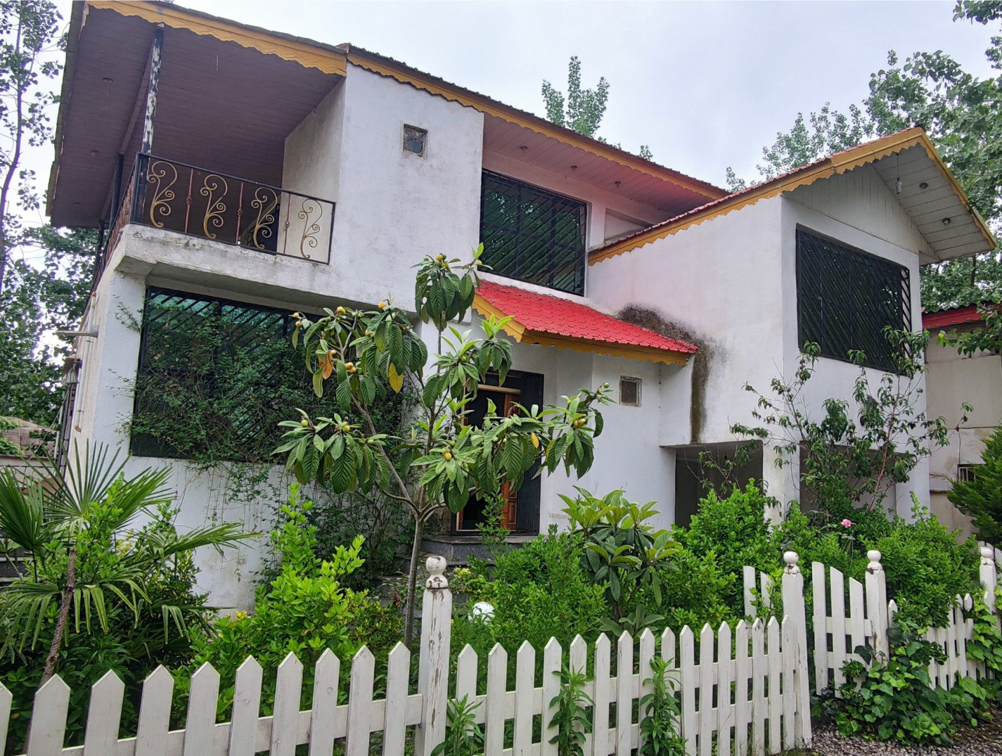 نمای ساختمان و حیاط نمای ساختمان و حیاط