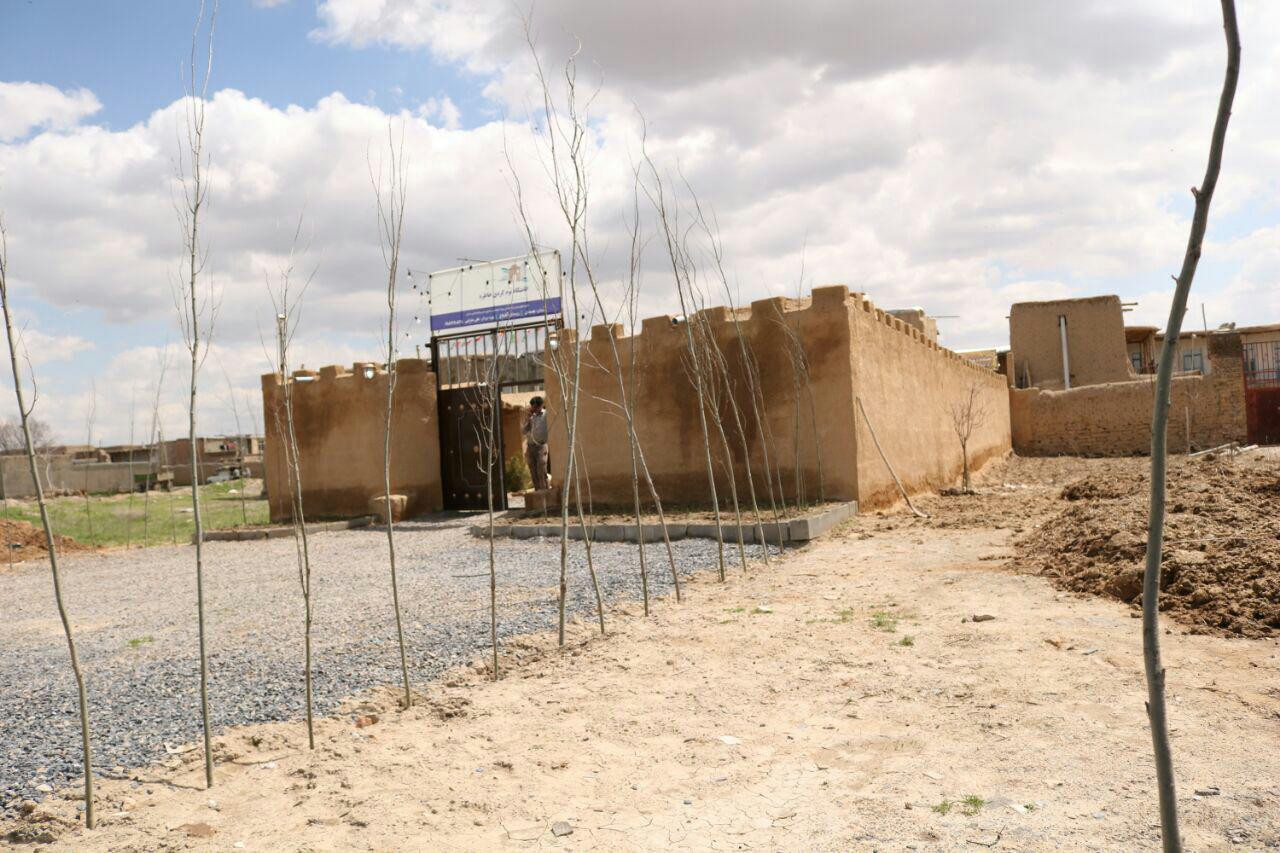 نمای بیرونی اقامتگاه