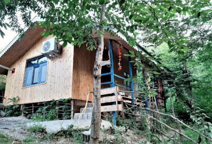 نمای کلبه