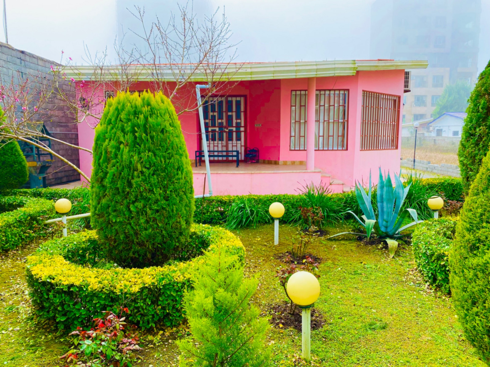 نمای بیرونی ویلا