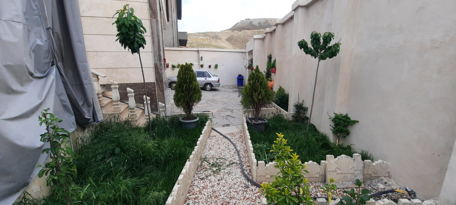 نمای حیاط نمای حیاط