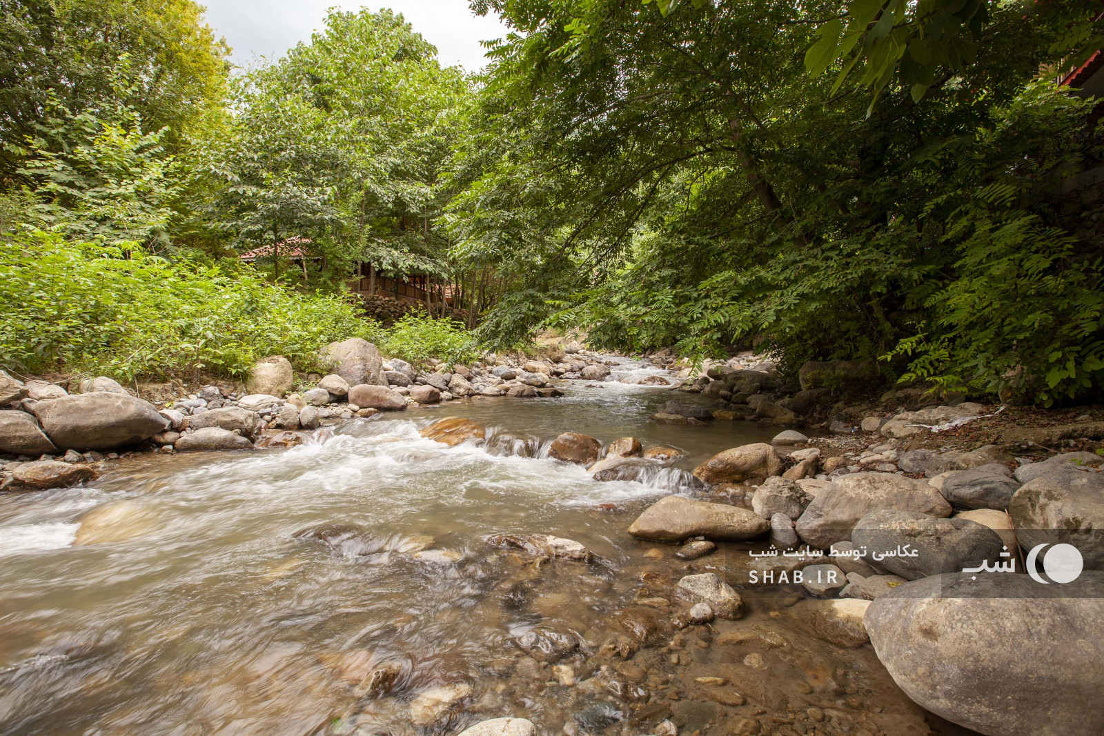 رودخانه مقابل اقامتگاه رودخانه مقابل اقامتگاه