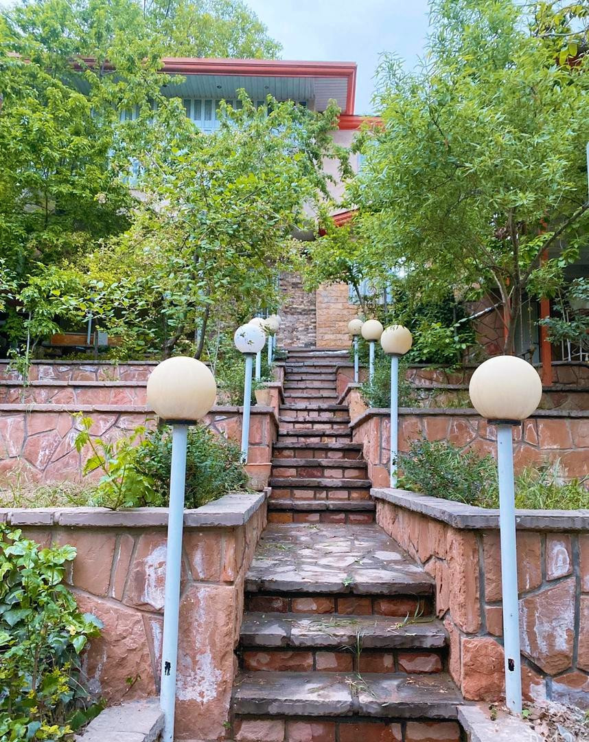 حياط در فصل تابستان