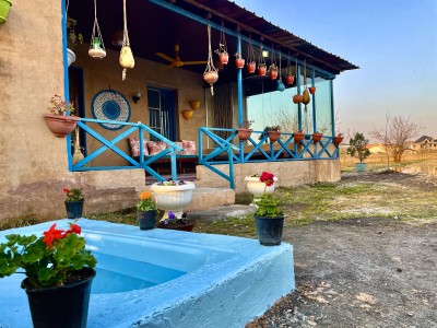 کلبه سنتی جکوزی دار دٌرنا