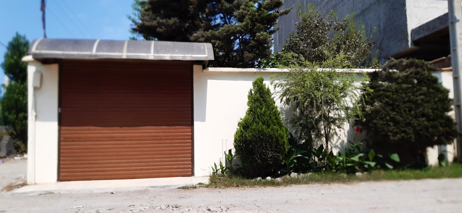 نما و ورودی حیاط نما و ورودی حیاط