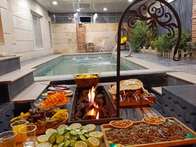 ویلا شاهدخت استخر سرپوشیده آبگرم