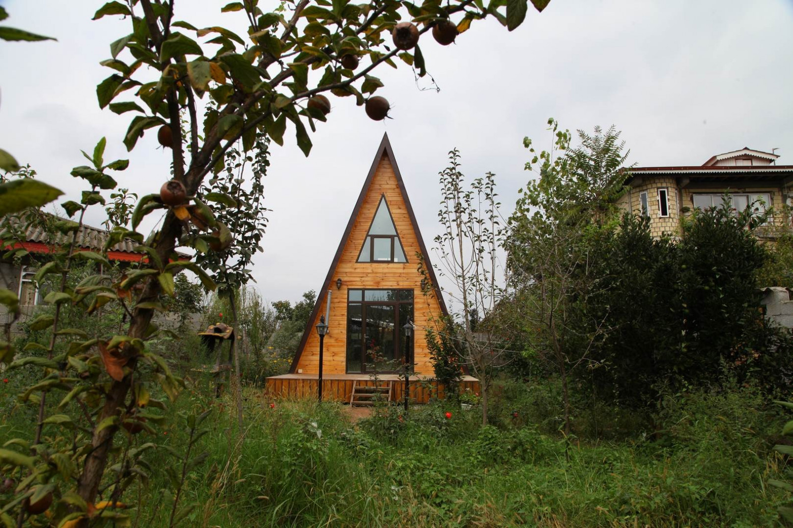 نمای کلبه