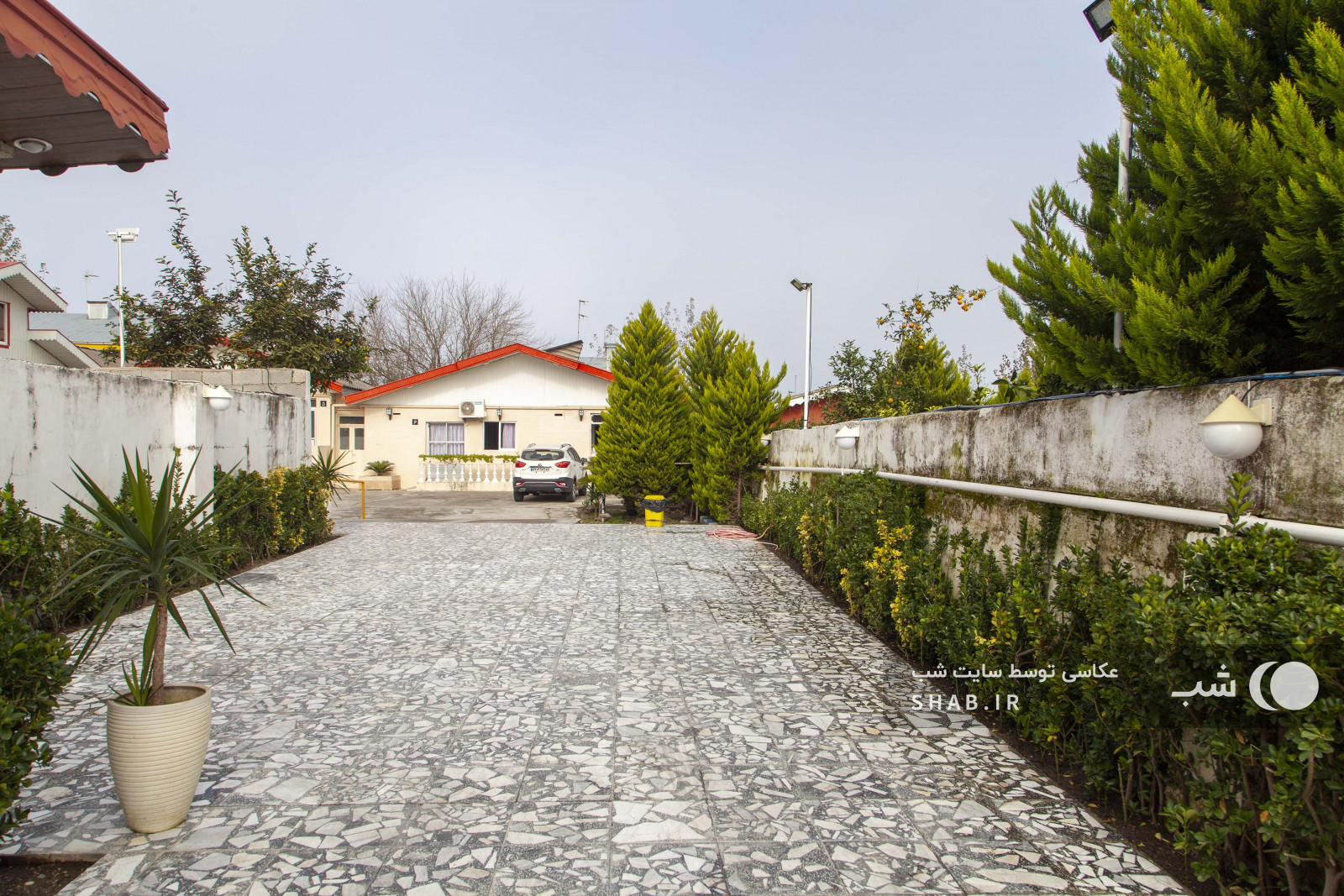 حیاط مجتمع لوتوس حیاط مجتمع لوتوس