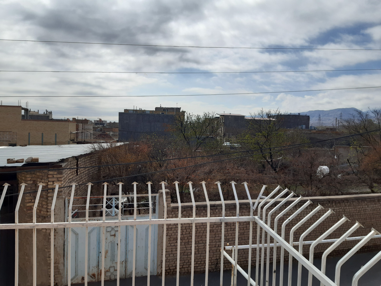 نمای بالکن