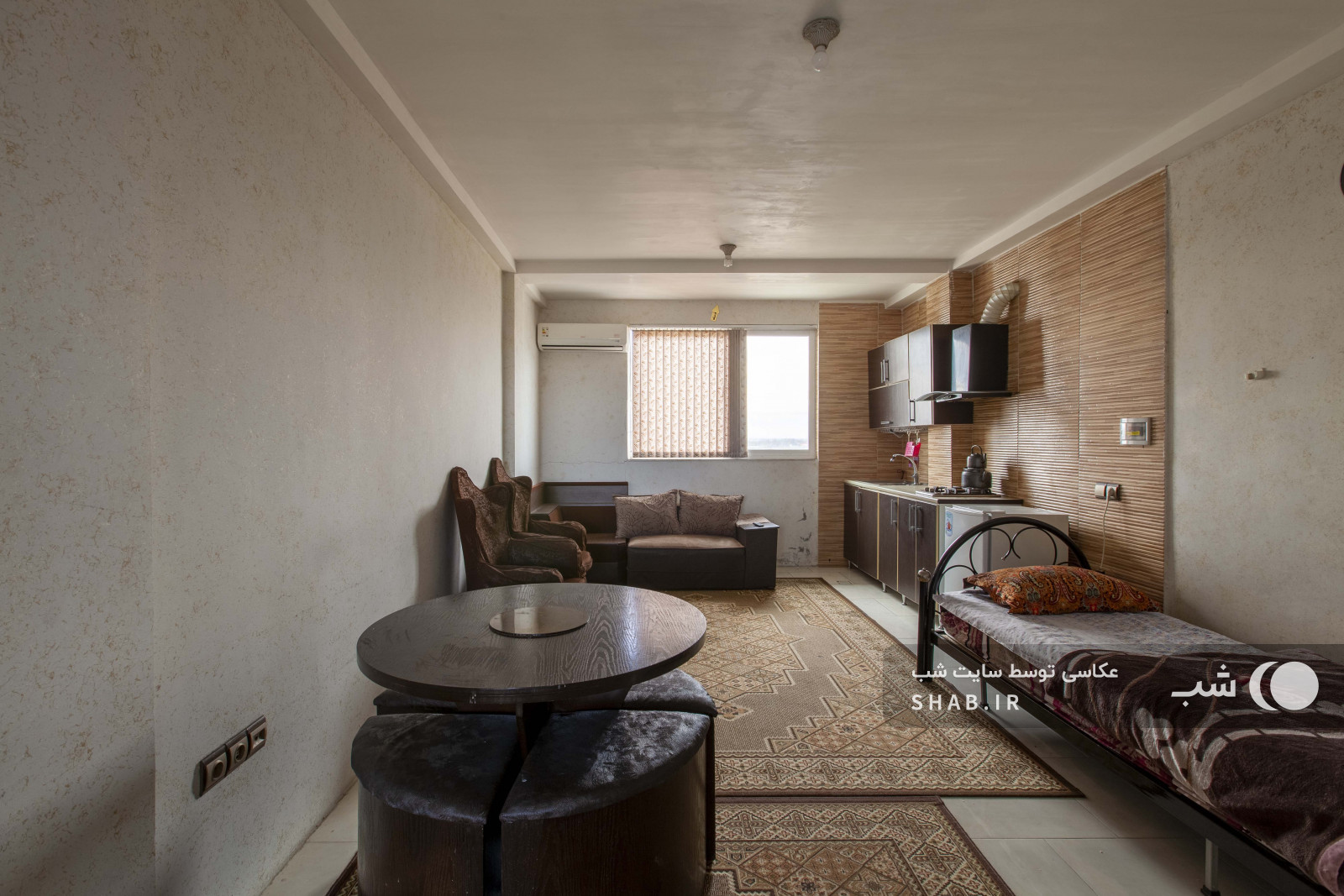 اتاق پذیرایی و آشپزخانه اتاق پذیرایی و آشپزخانه