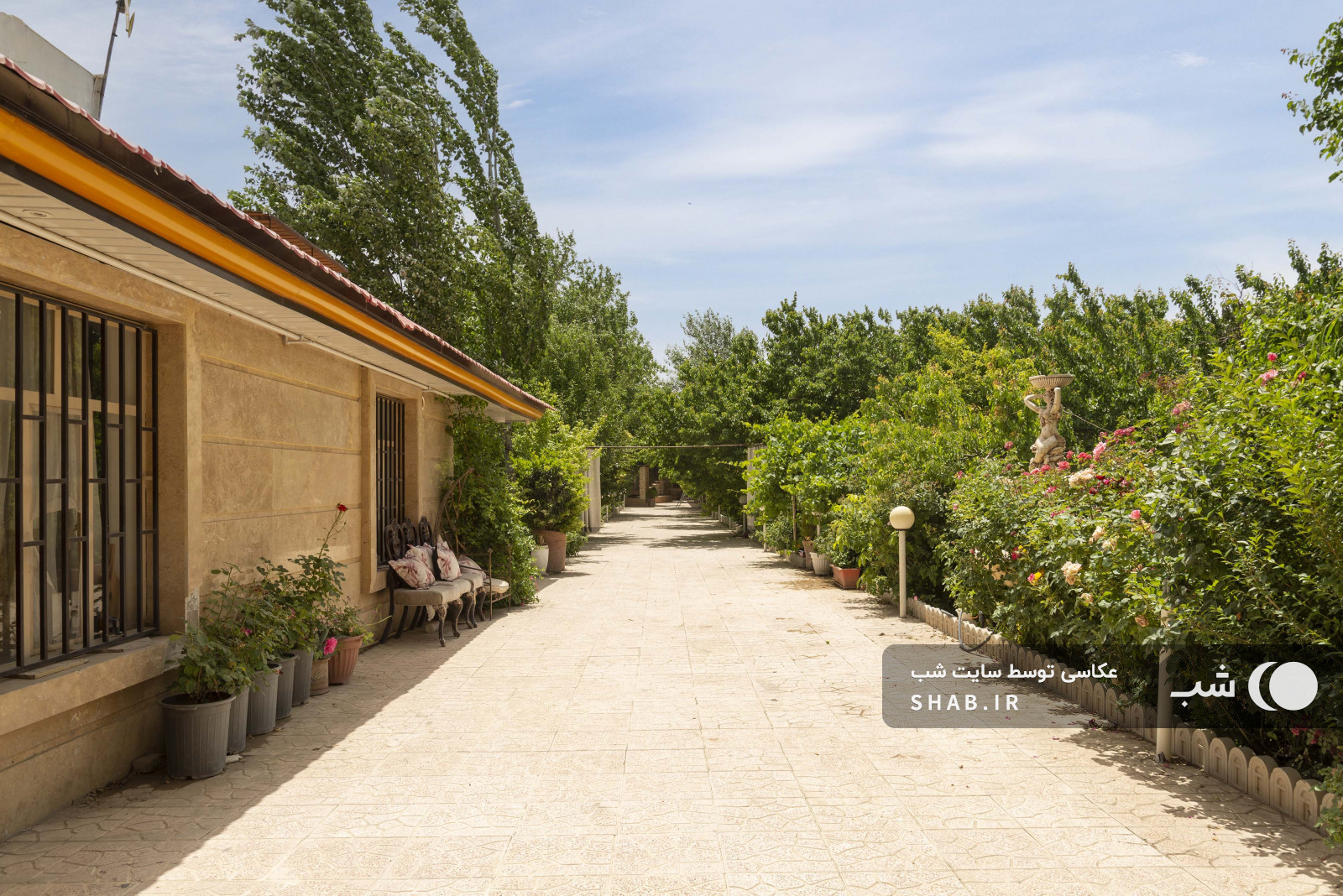 حیاط تابستانی