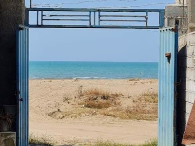 ساحلی، تراسی با ویوی زیبای دریا، مبله