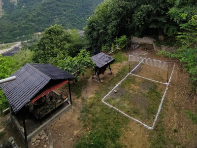 ویلا جنگلی دنج با 40 متر تراس در دل جنگل‌