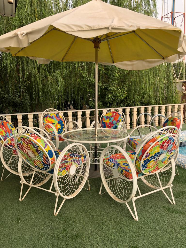 میز و صندلی استخر میز و صندلی استخر