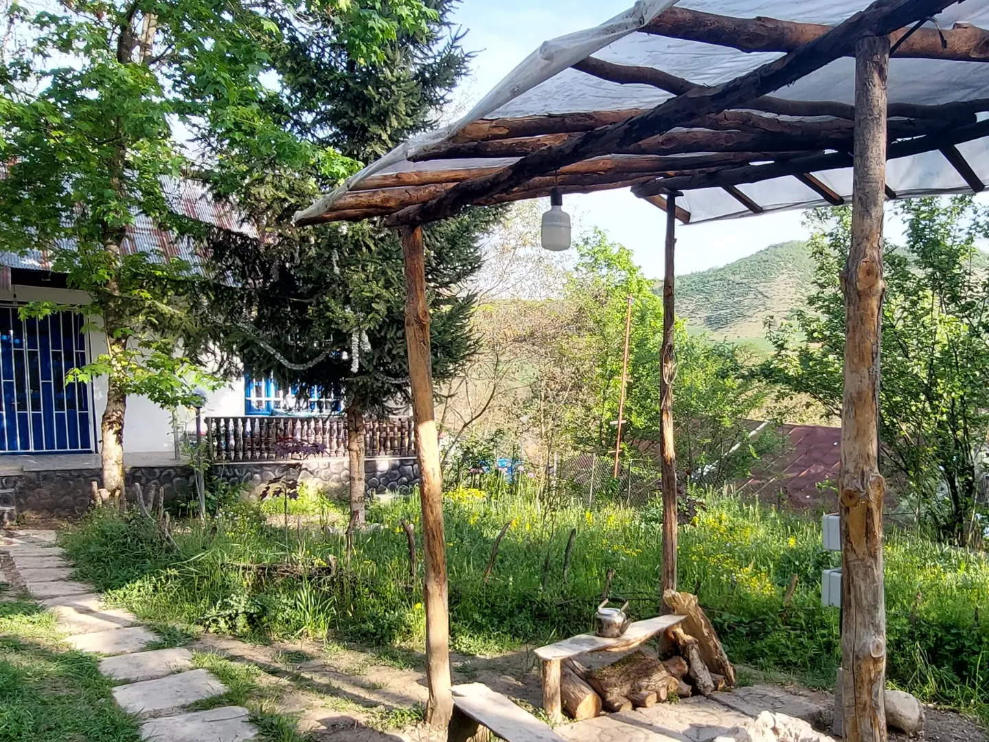 نمای آلاچیق