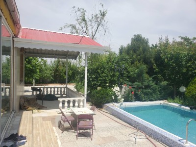 باغ ویلای سرسبز دو خوابه