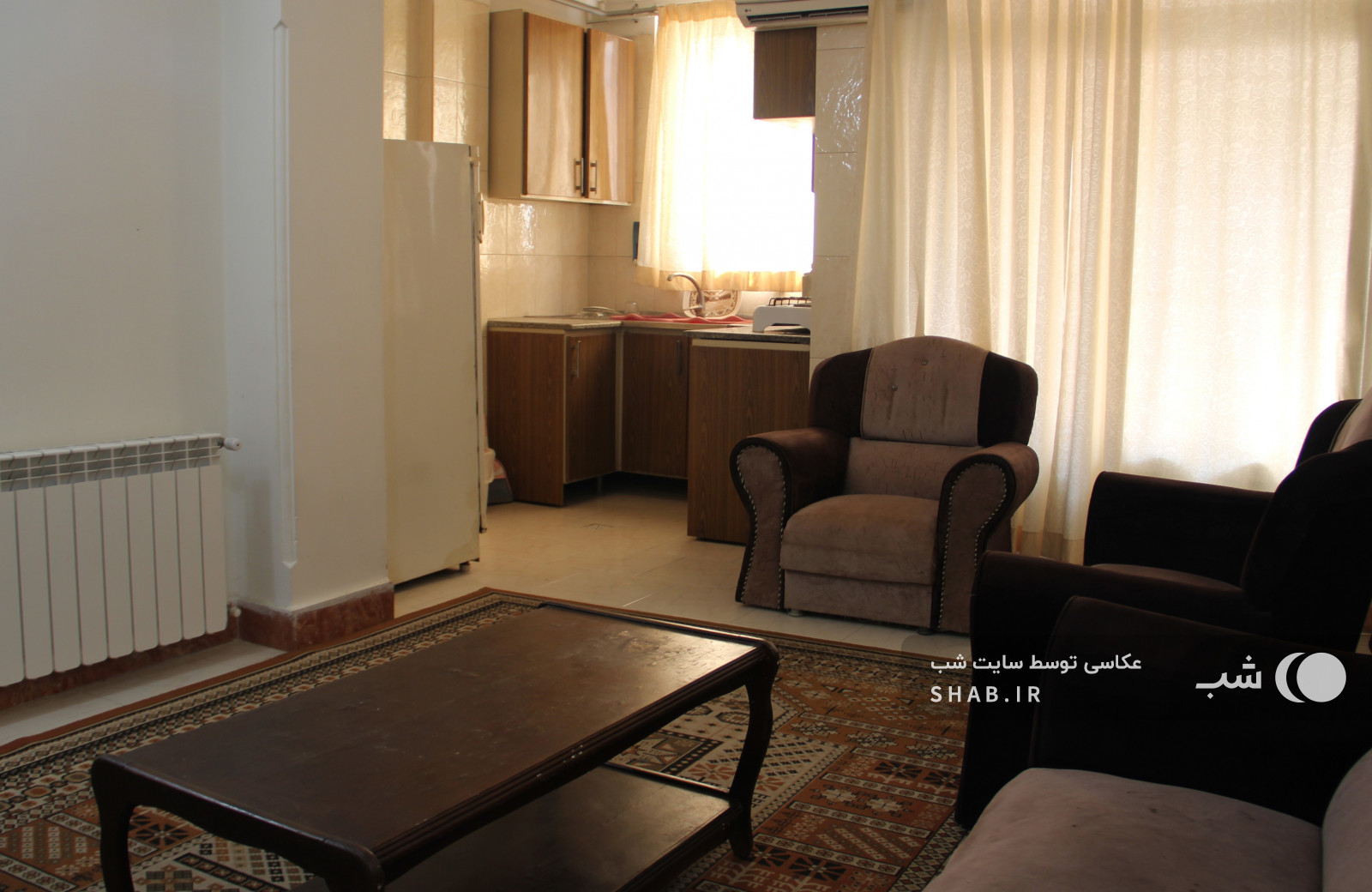 اتاق پذیرایی و آشپزخانه اتاق پذیرایی و آشپزخانه