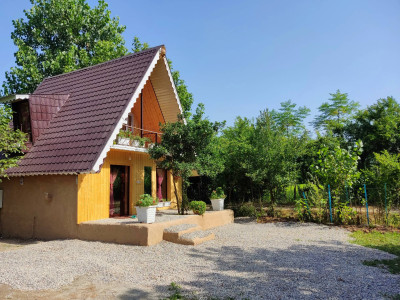 کلبه سوئیسی نارنج به همراه جکوزی ،ماسال