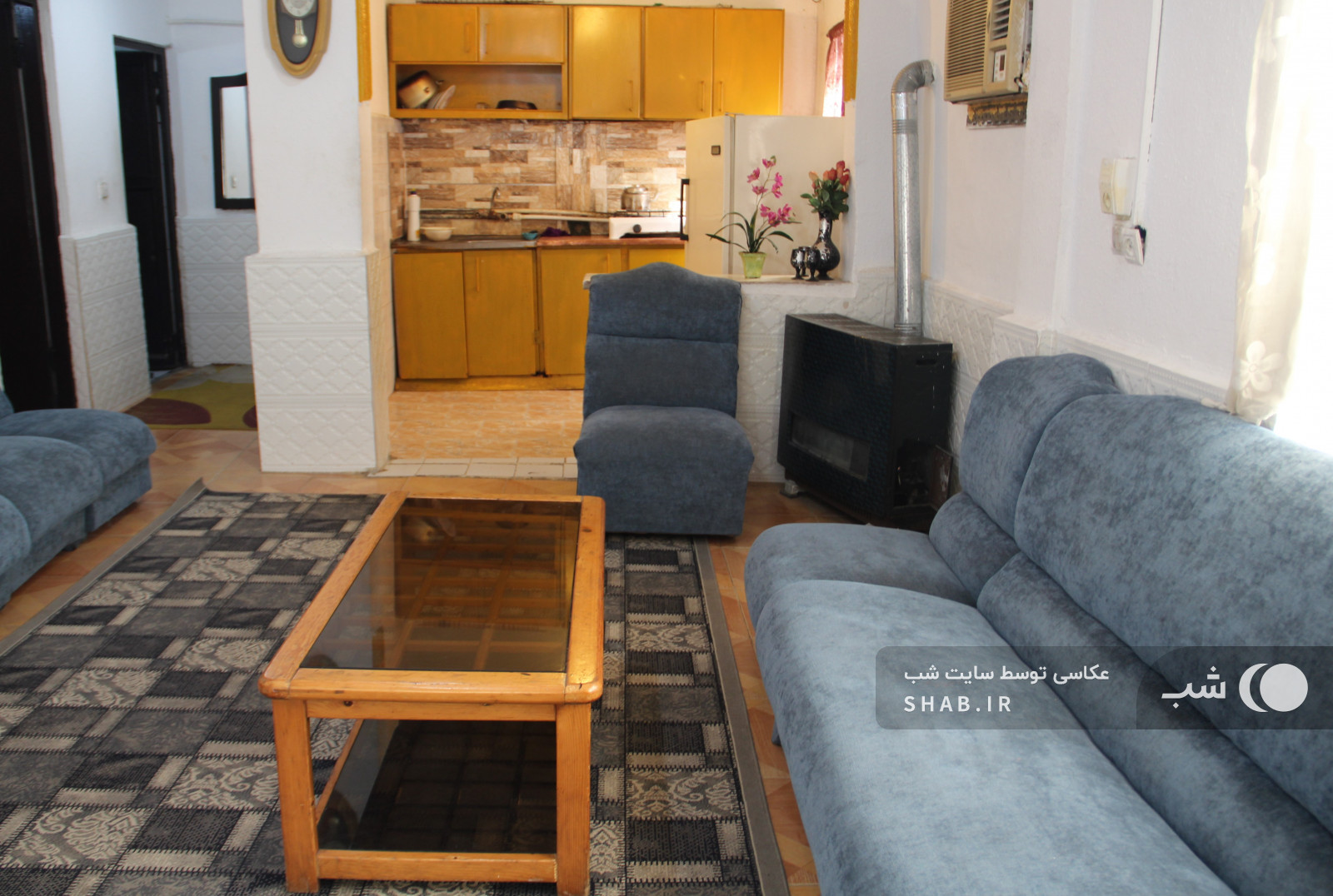 اتاق پذیرایی و آشپزخانه اتاق پذیرایی و آشپزخانه