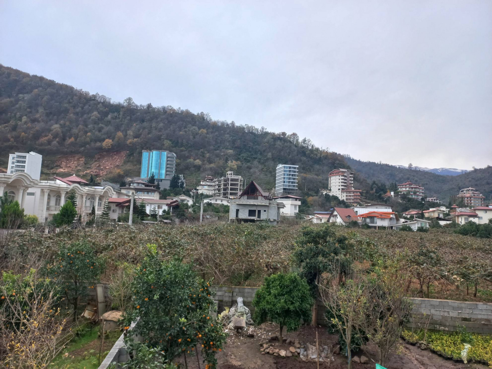 ویوی پشتی ساختمان