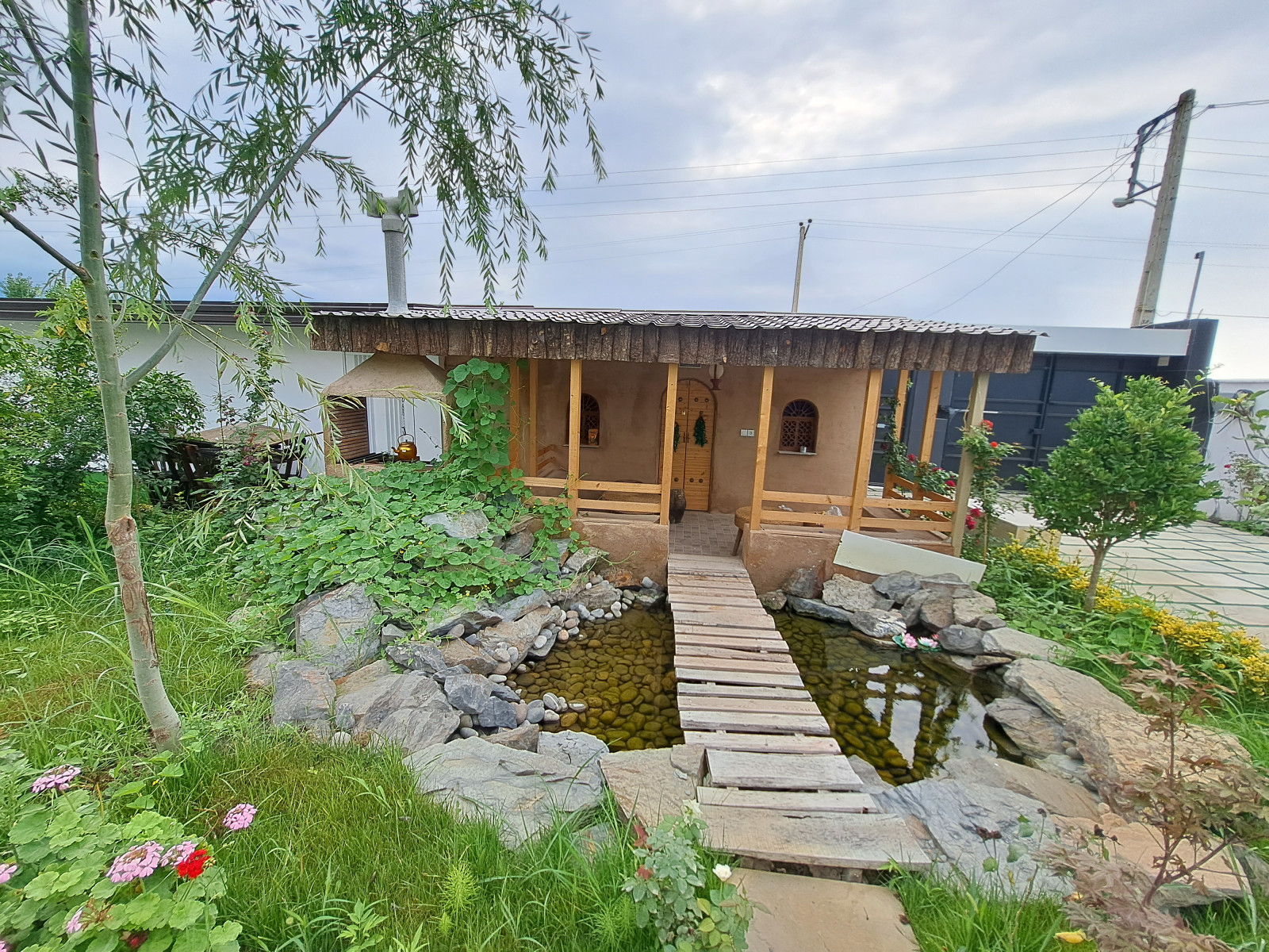 اتاق کاهگی - برکه و اب نما