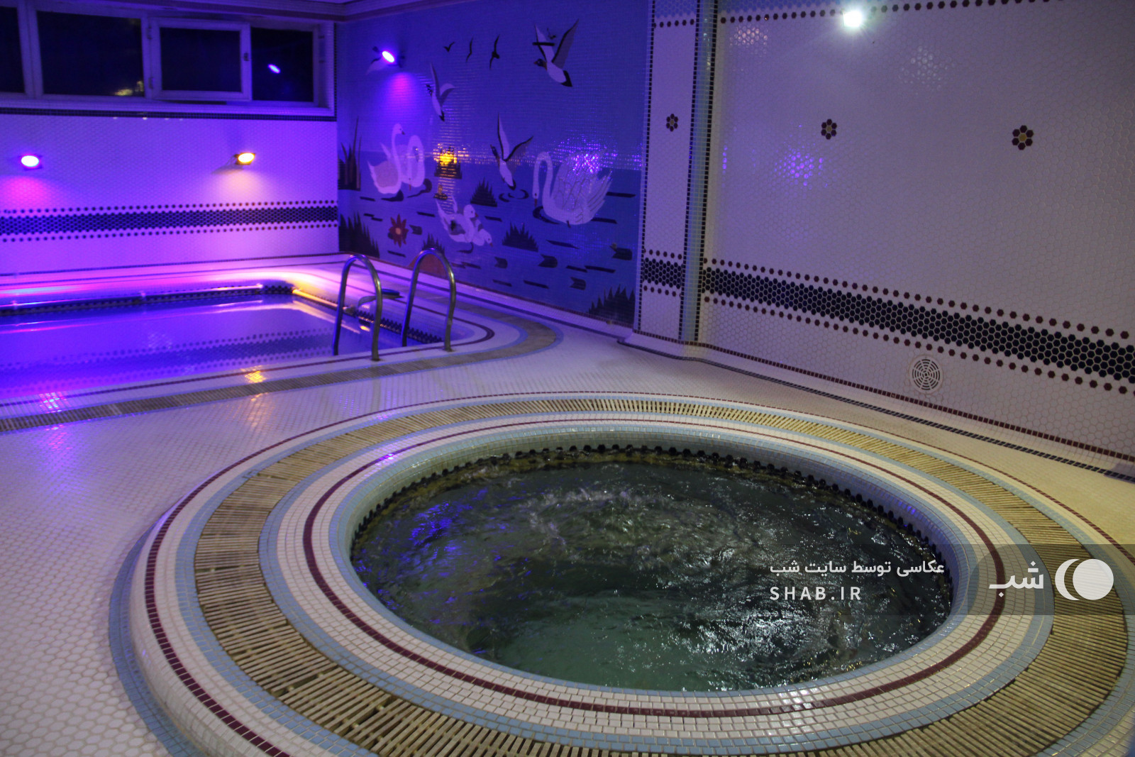 استخر و جکوزی استخر به صورت سانسی فعال میباشد.