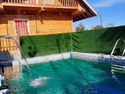 باغ ویلای دوبلکس چوبی