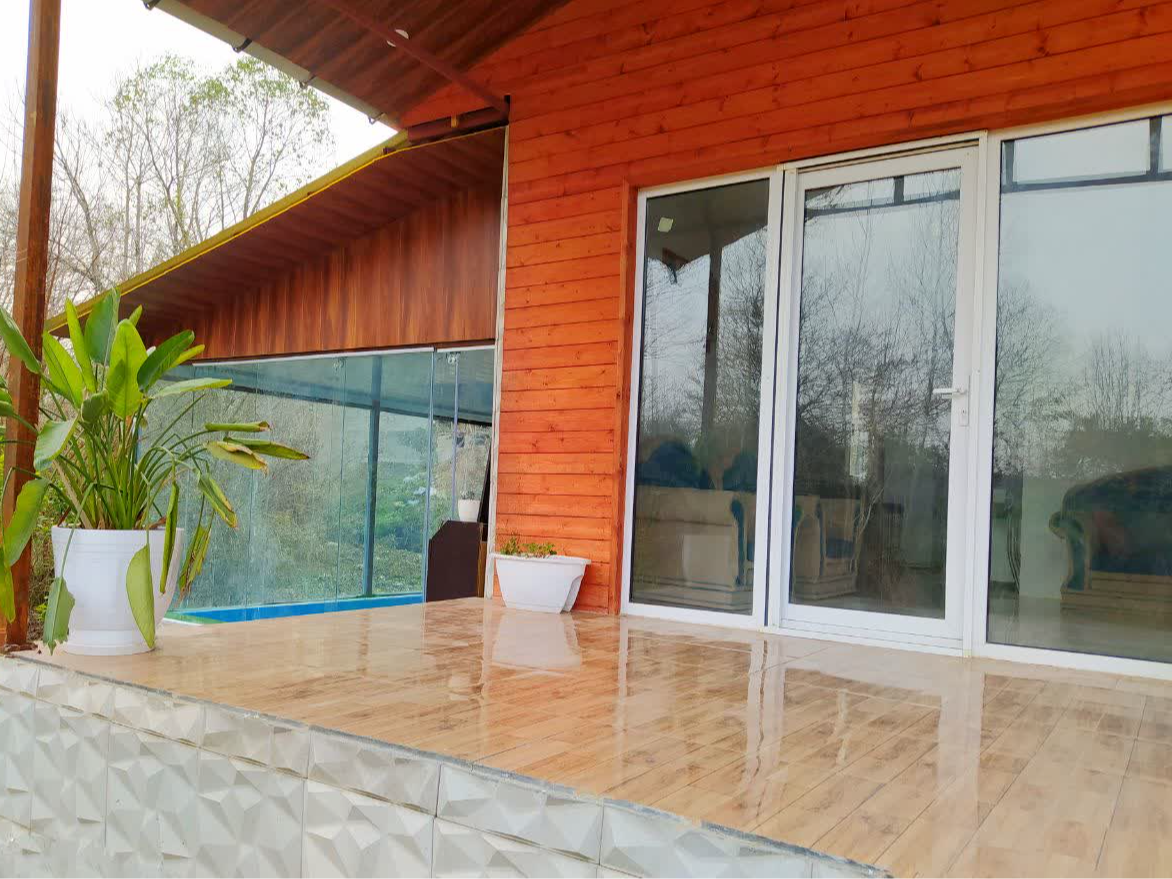 نمای چوبی خانه نمای چوبی خانه