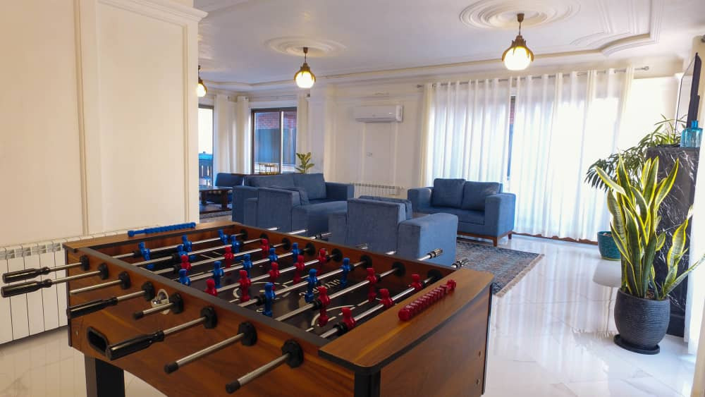 اتاق پذیرایی فوتبال دستی