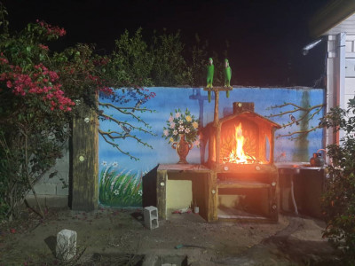 ویلا تک خوابه همراه استخر اب سرد ویلا تک خوابه همراه استخر اب سرد