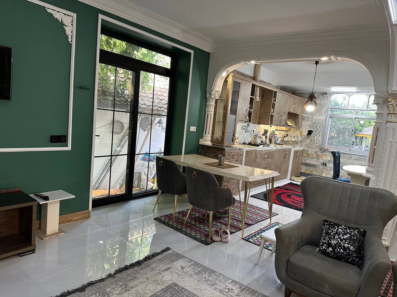 هال وآشپزخانه هال وآشپزخانه