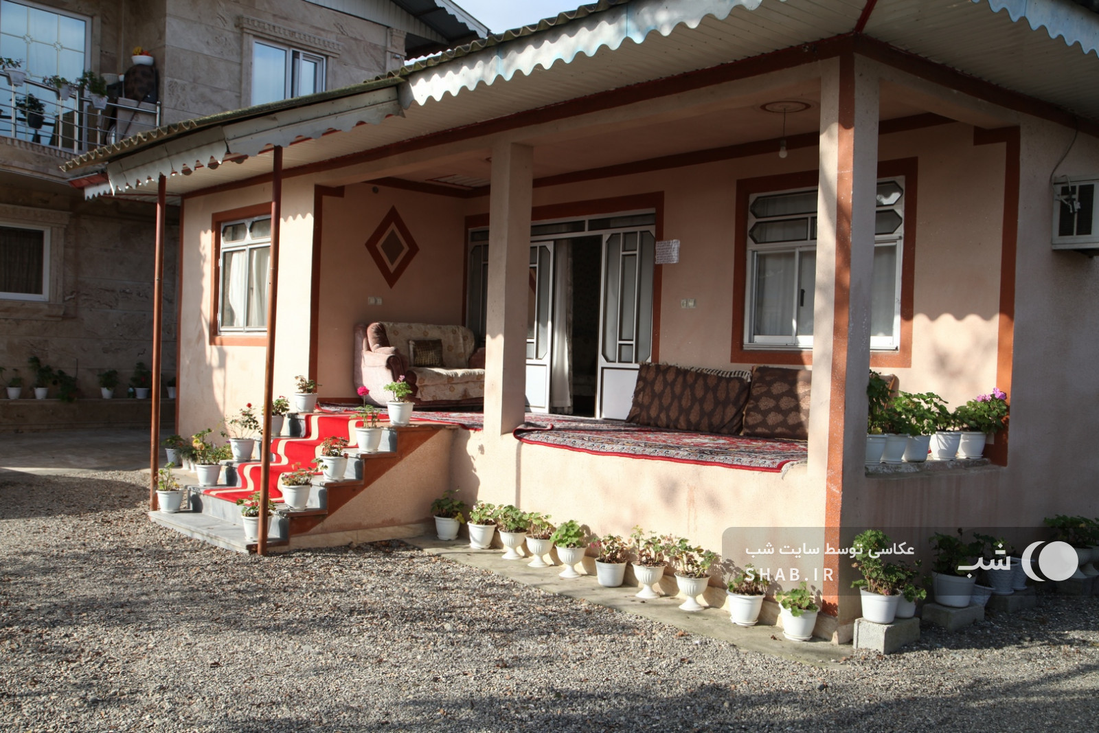 نمای اقامتگاه