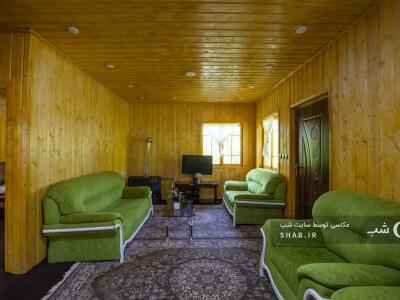 ویلای جنگلی دوخوابه با ویویی روبه کوه درماسال