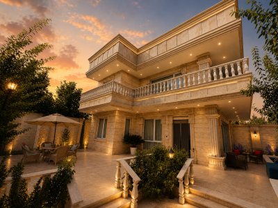 ویلا دوبلکس استخردار عمارت تیام