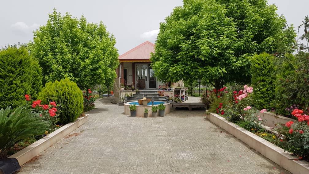 نمای ورودی باغ ویلا نمای ورودی باغ ویلا
