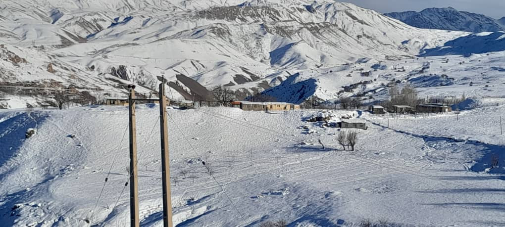 دیماه 1401 برف امسال باراتفاع 120