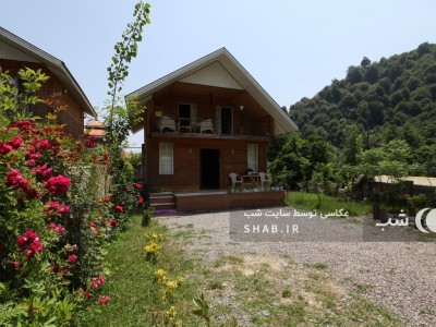 کلبه چوبی دوبلکس دو خواب، روستایی