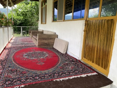 خانه باغ روستایی با حیاط بزرگ و دربست نزدیک ماسوله